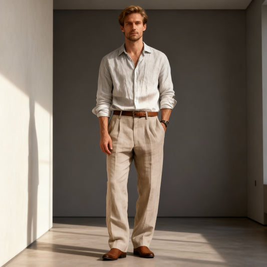Men's Straight Leg Trousers