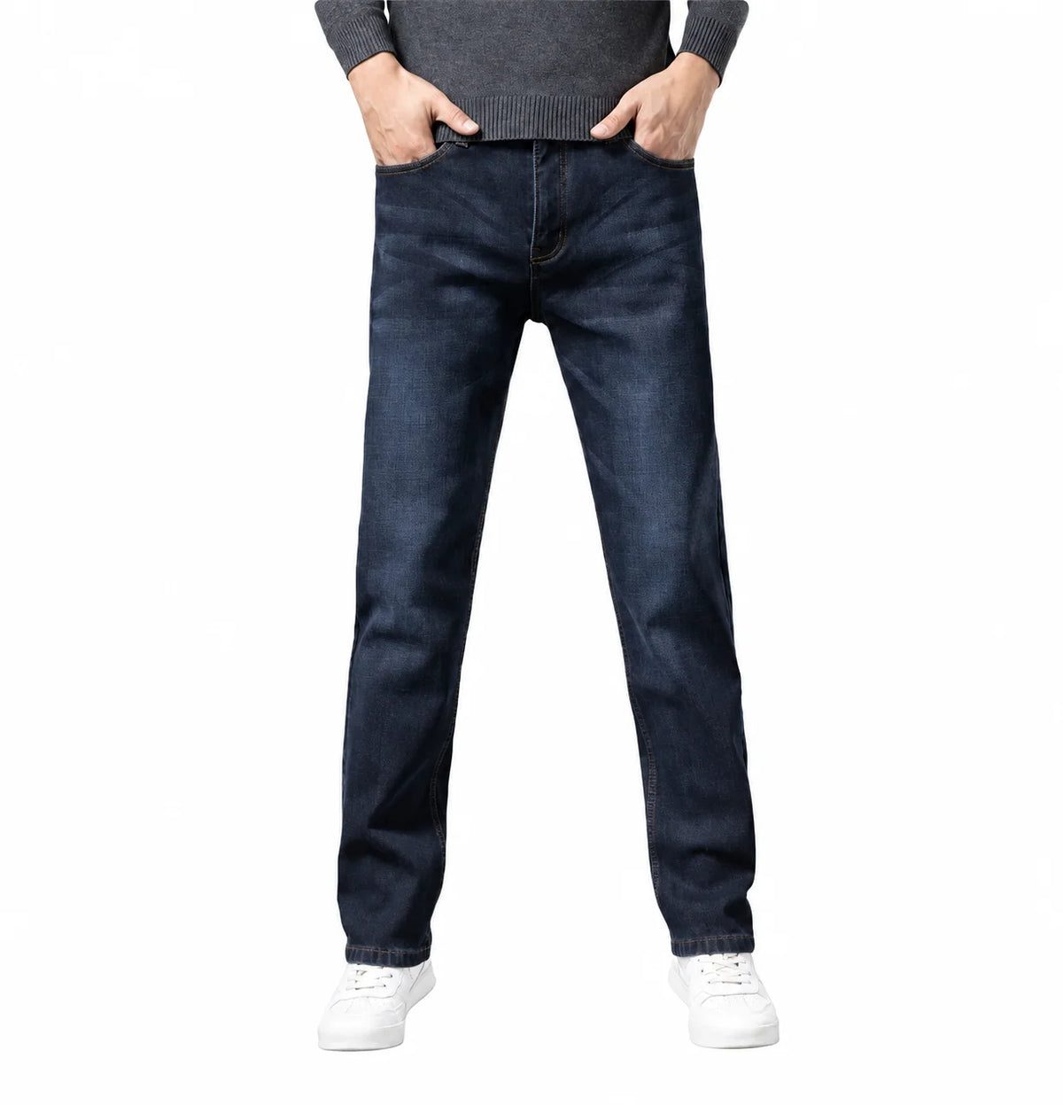 Men's Straight Loose Fit Jeans