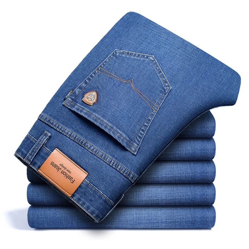 Men's Straight Loose Fit Jeans