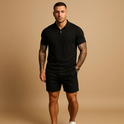 Men's Streetwear Shirt and Shorts Set