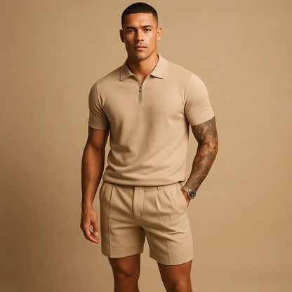 Men's Streetwear Shirt and Shorts Set