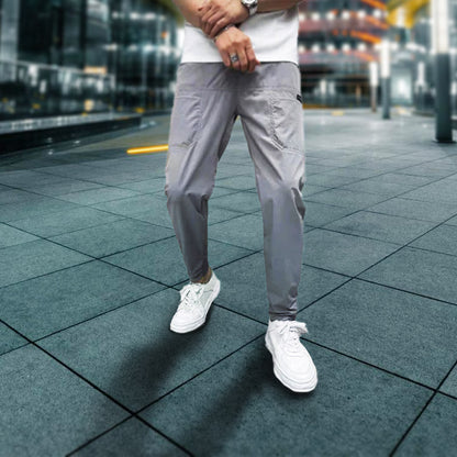 Men's Stretch Cargo Pants with Pockets