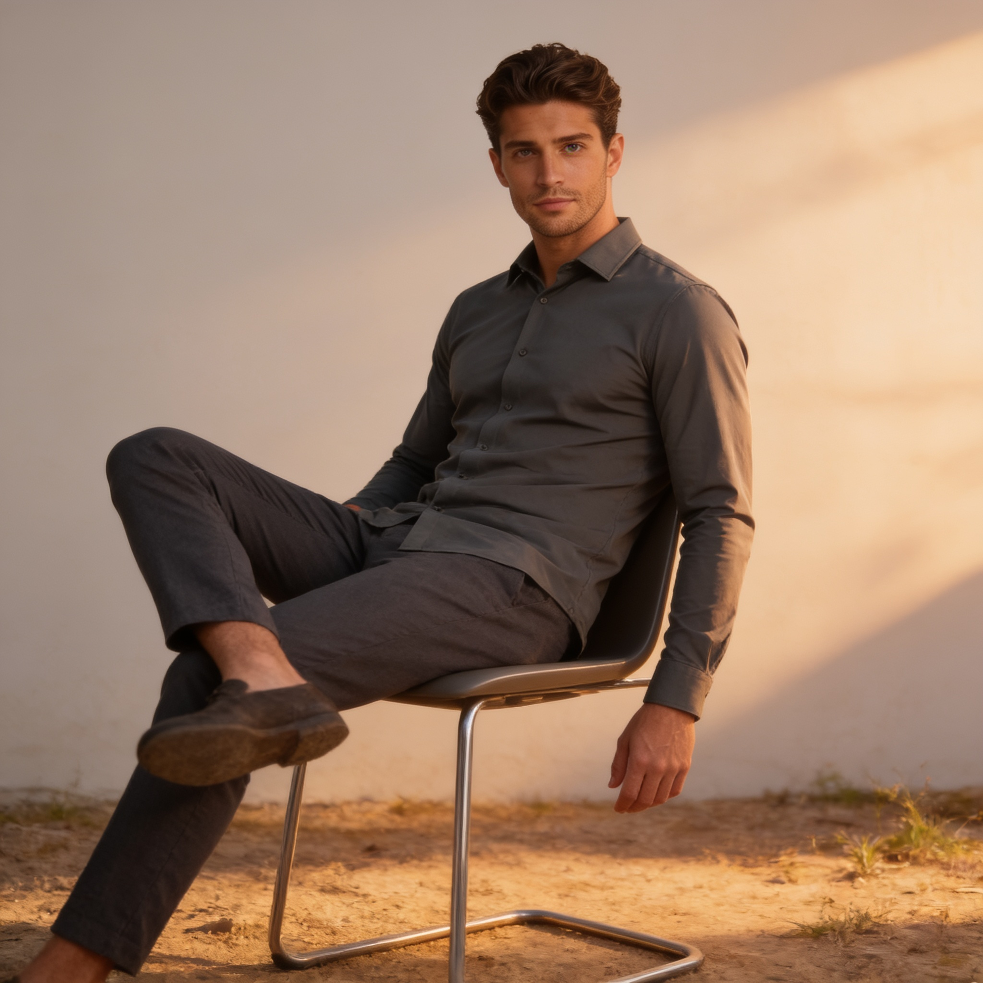 Men's Stretch Comfort Slim Fit Shirt