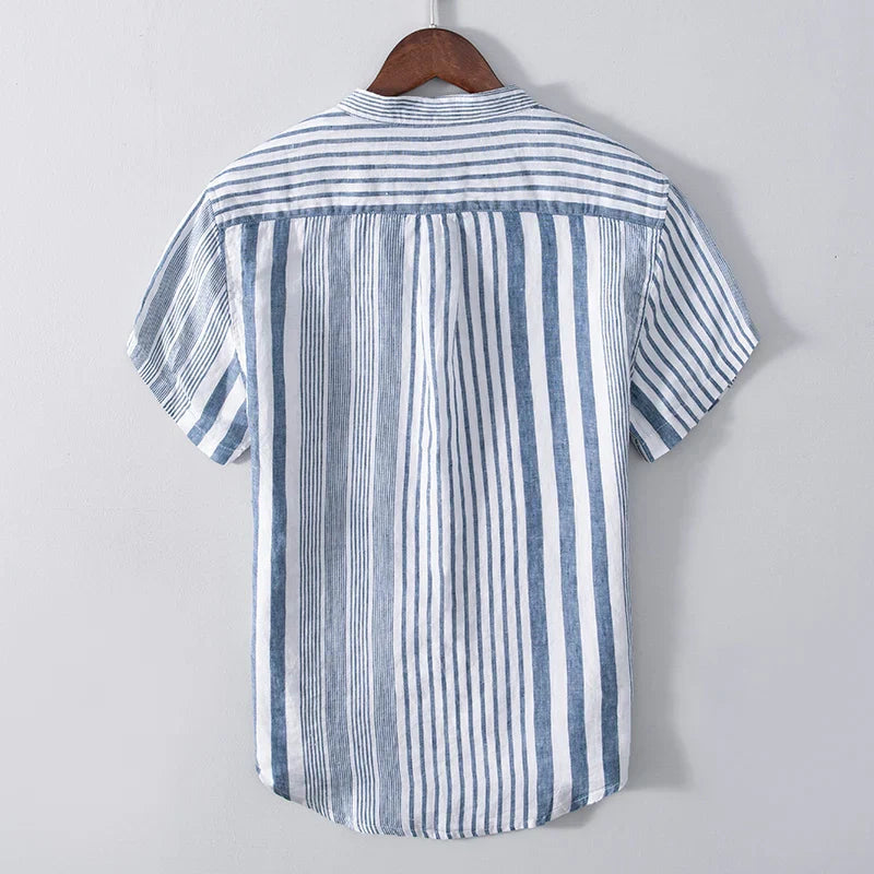 Men's Striped Breathable Shirt