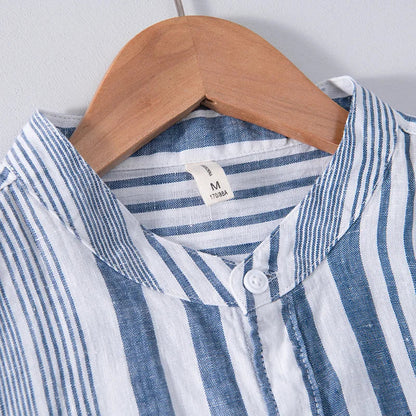 Men's Striped Breathable Shirt