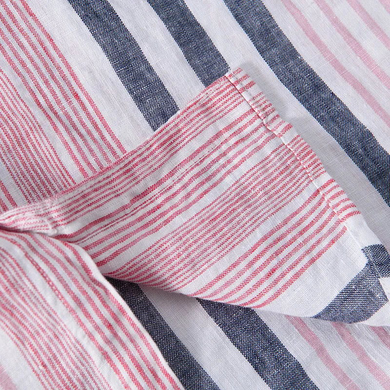 Men's Striped Breathable Shirt
