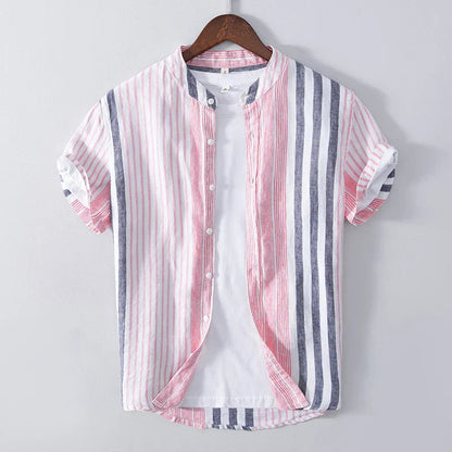 Men's Striped Breathable Shirt