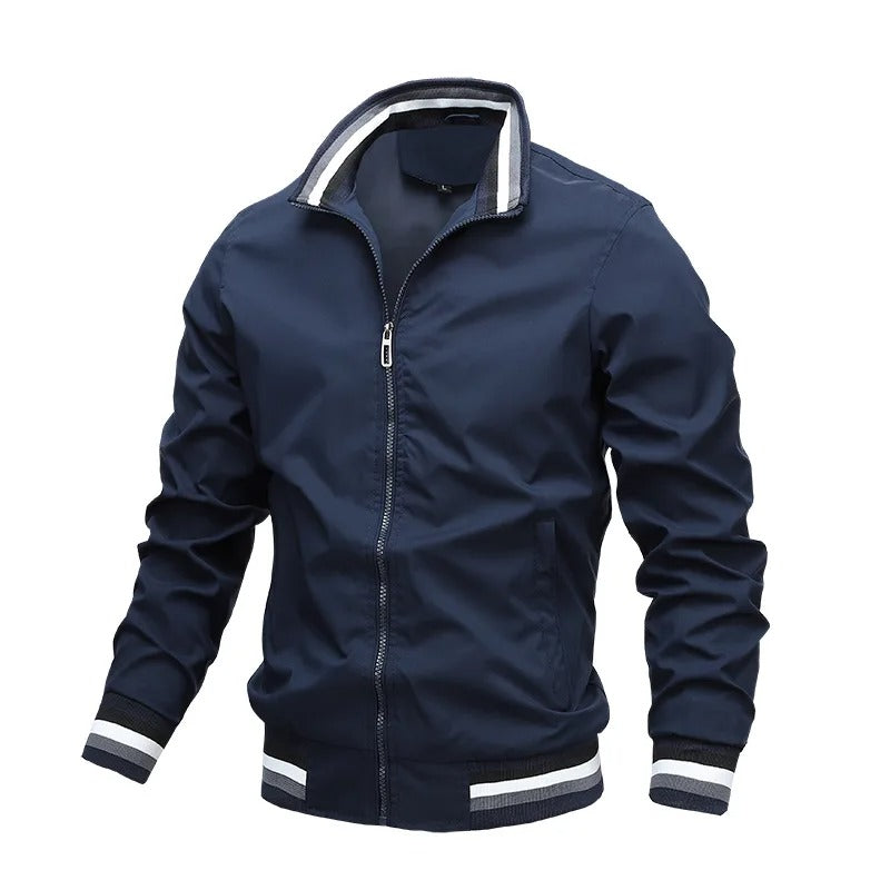 Men's Striped Sporty Jacket