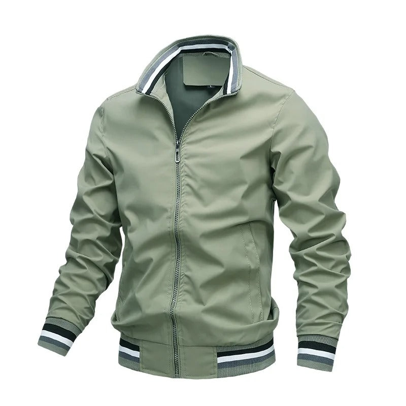 Men's Striped Sporty Jacket