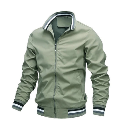 Men's Striped Sporty Jacket