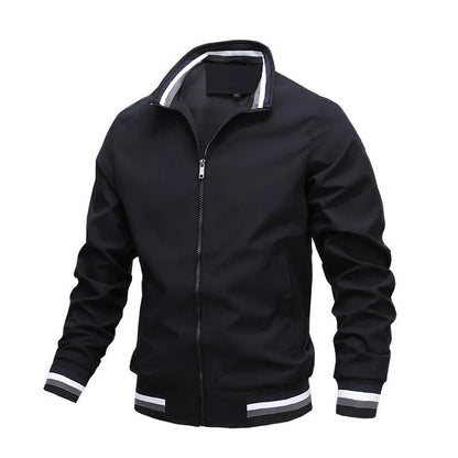 Men's Striped Sporty Jacket