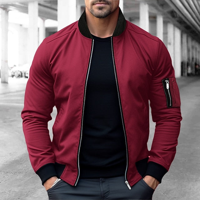 Men's Stylish Bomber Jacket