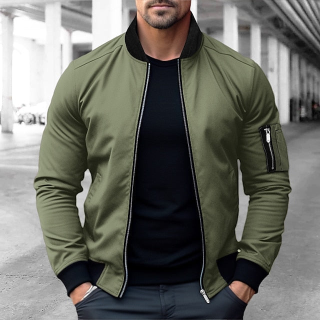Men's Stylish Bomber Jacket