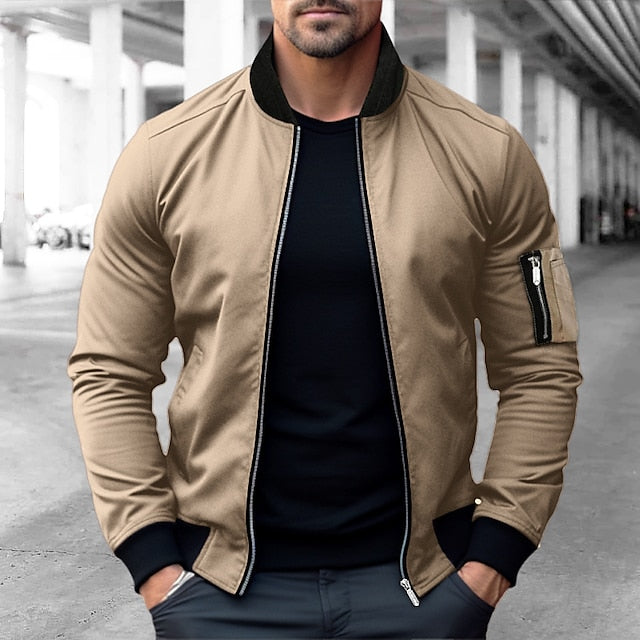 Men's Stylish Bomber Jacket
