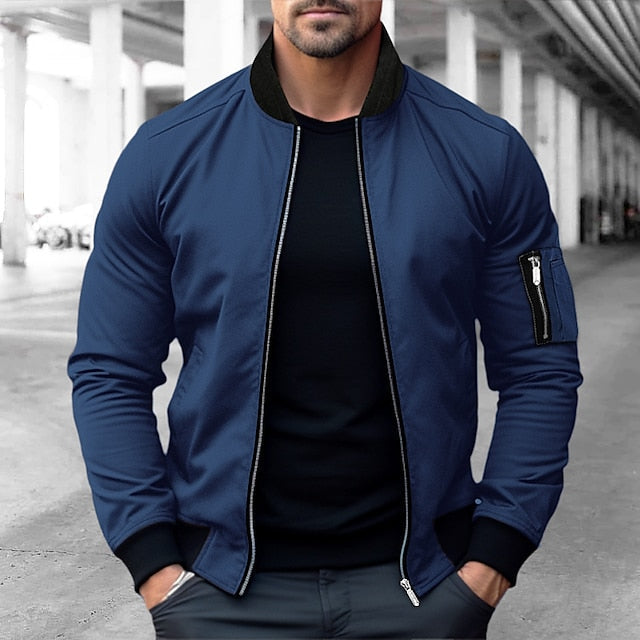 Men's Stylish Bomber Jacket
