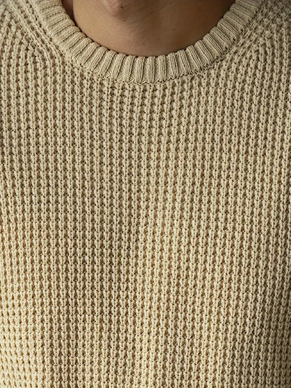 Men's Stylish Crewneck Sweater with Modern Fit
