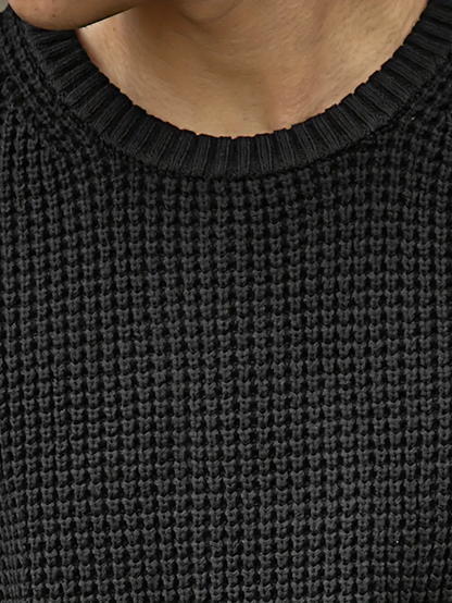 Men's Stylish Crewneck Sweater with Modern Fit