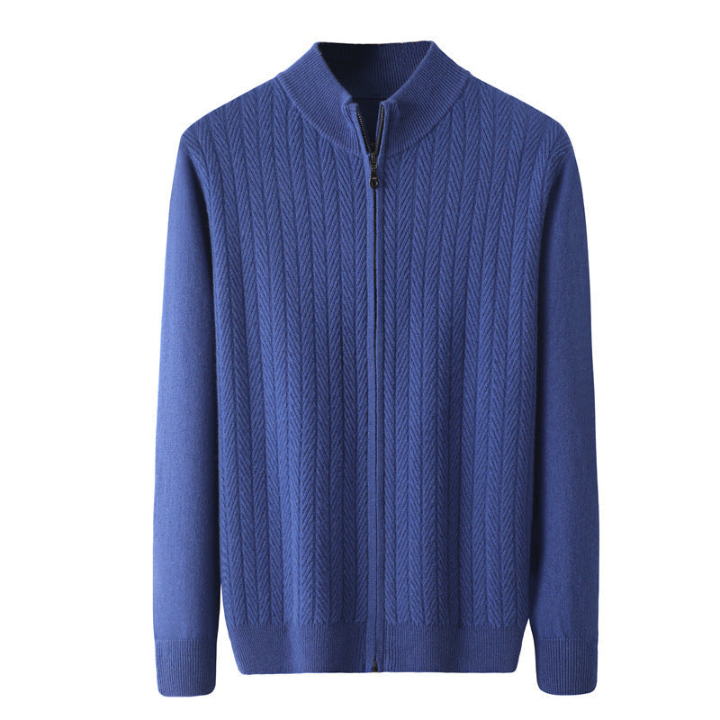 Men's Stylish Twisted Rope Winter Vest
