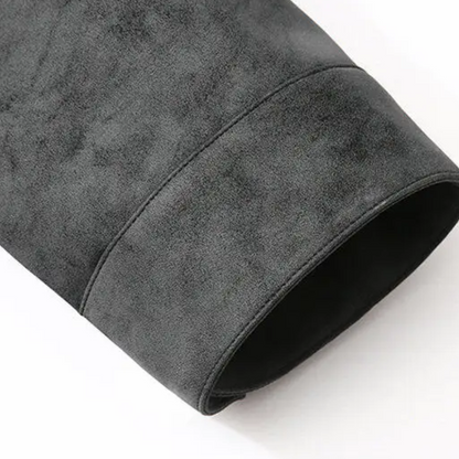Men's Suede Bomber Jacket - Stylish Men's Coats for Layering