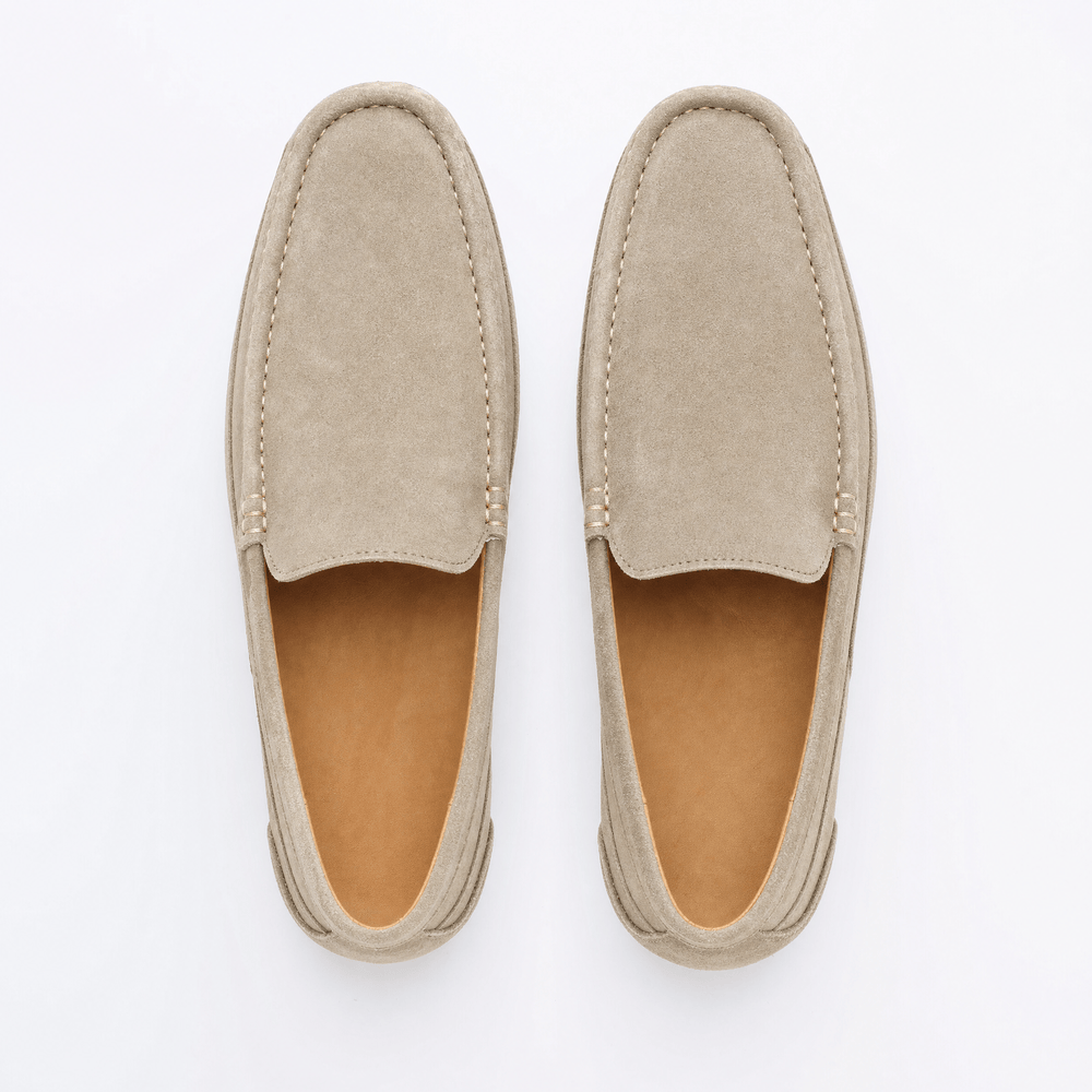 Men's Suede Driving Loafers