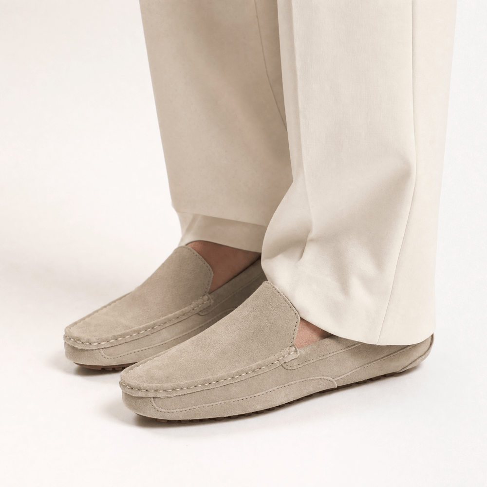 Men's Suede Driving Loafers