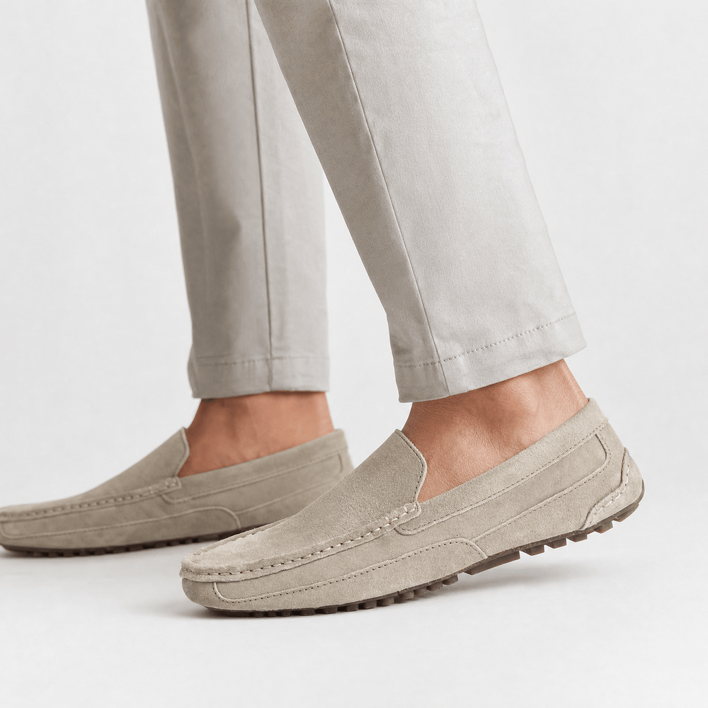 Men's Suede Driving Loafers