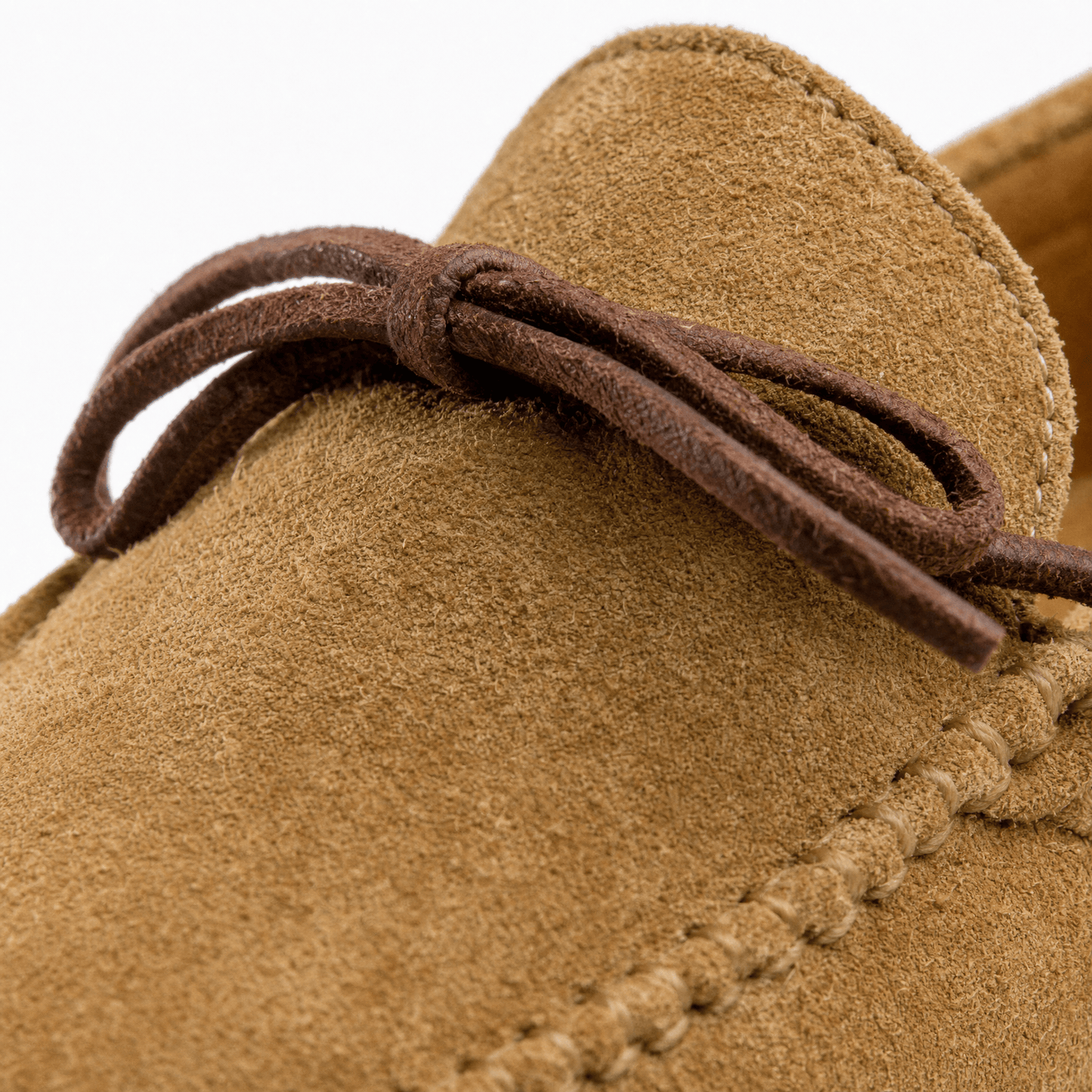 Men's Suede Lace-Up Loafers