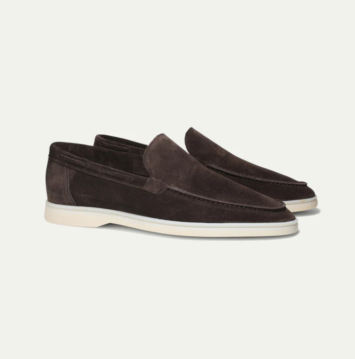 Men's Suede Loafers - Classic Loafer Shoes