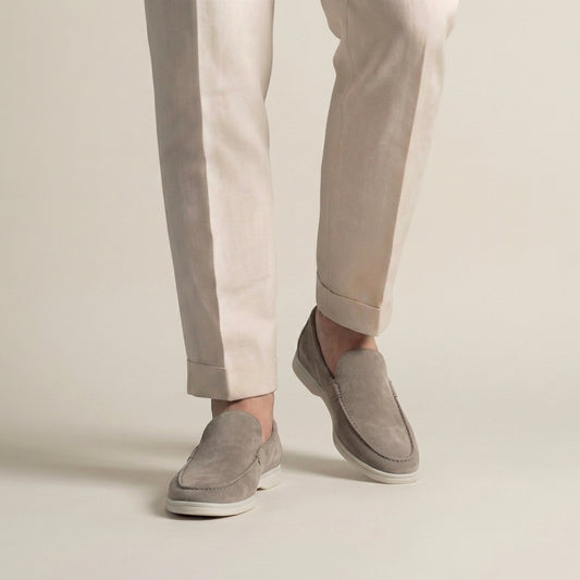 Men's Suede Loafers - Classic Loafer Shoes