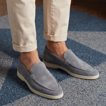Men's Suede Loafers - Classic Loafer Shoes