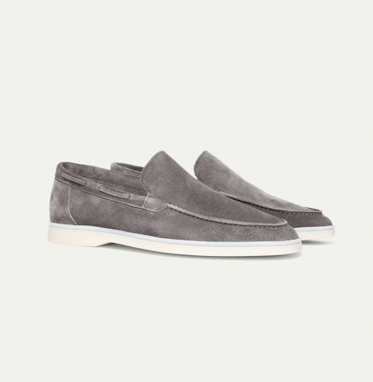 Men's Suede Loafers Classic Style, Everyday Comfort