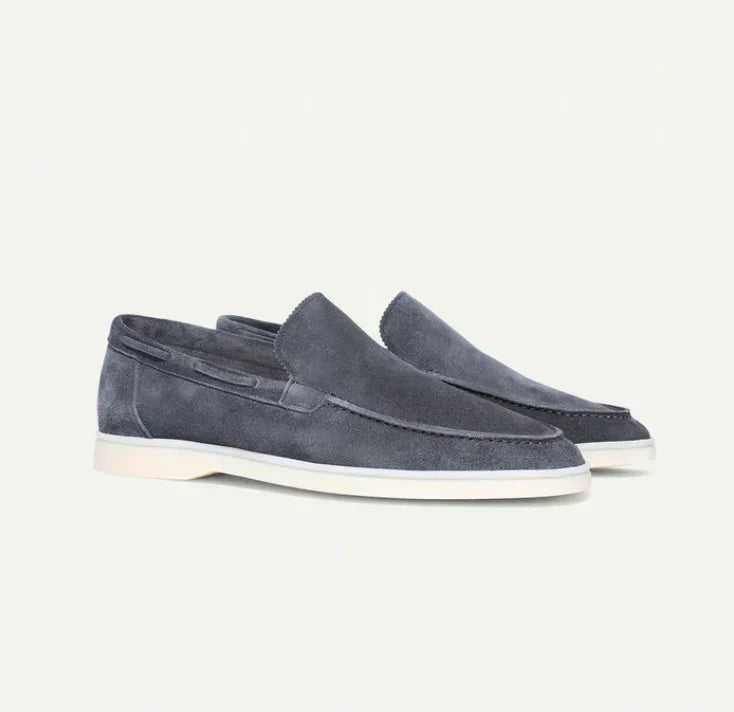 Men's Suede Loafers Classic Style, Everyday Comfort