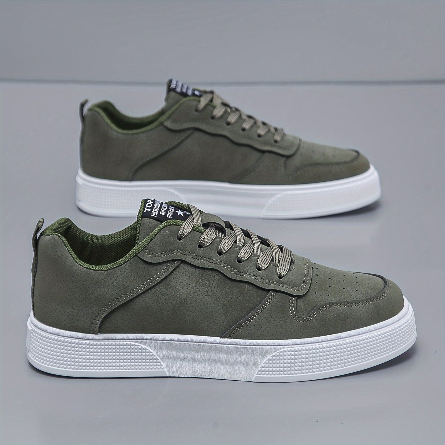 Men's Suede Low-Top Sneakers for Casual Wear