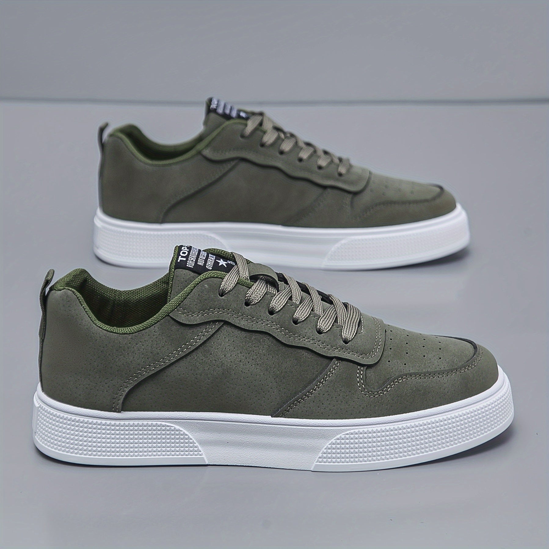 Men's Suede Low-Top Sneakers for Casual Wear