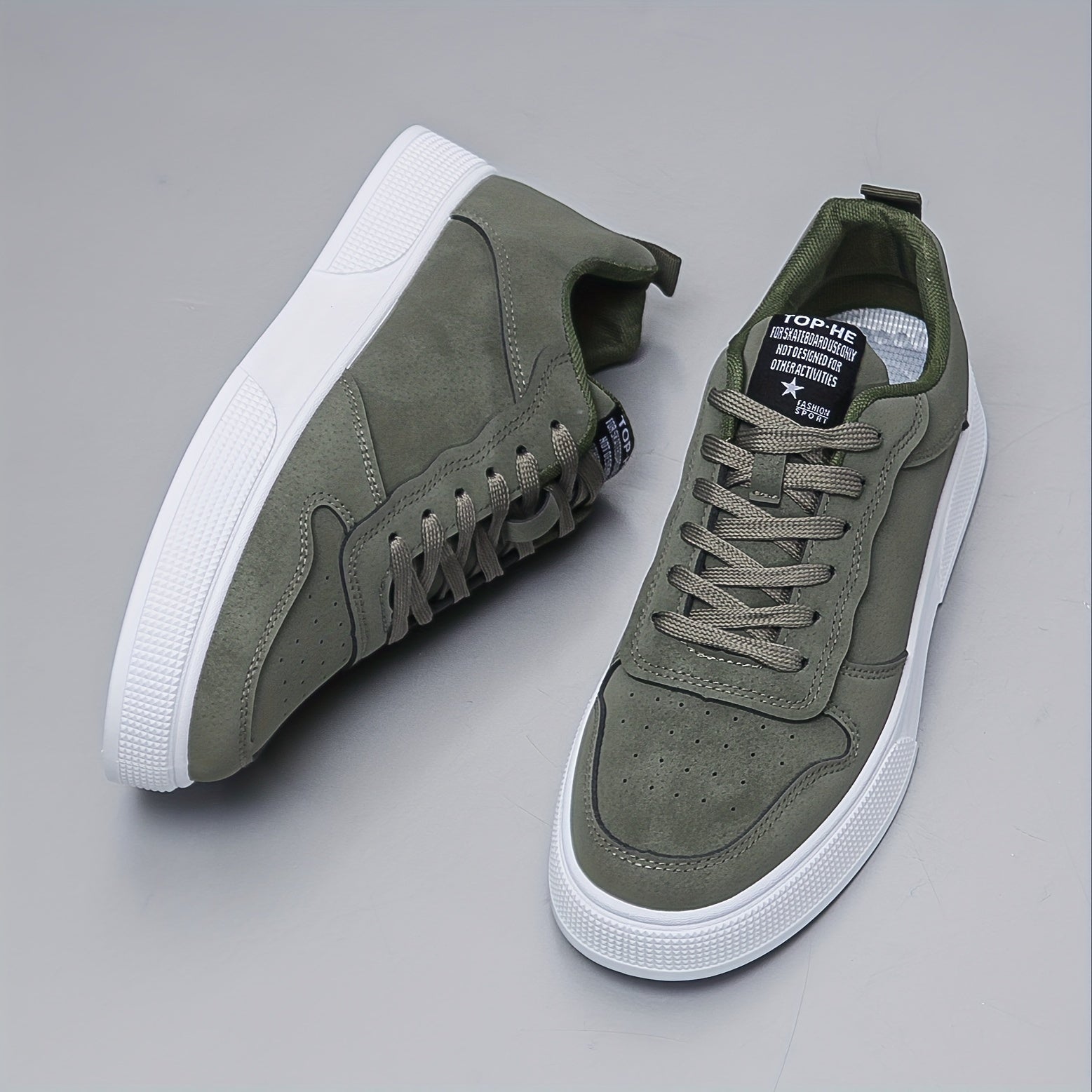 Men's Suede Low-Top Sneakers for Casual Wear