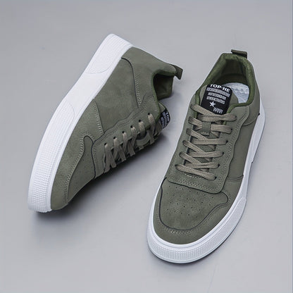 Men's Suede Low-Top Sneakers for Casual Wear