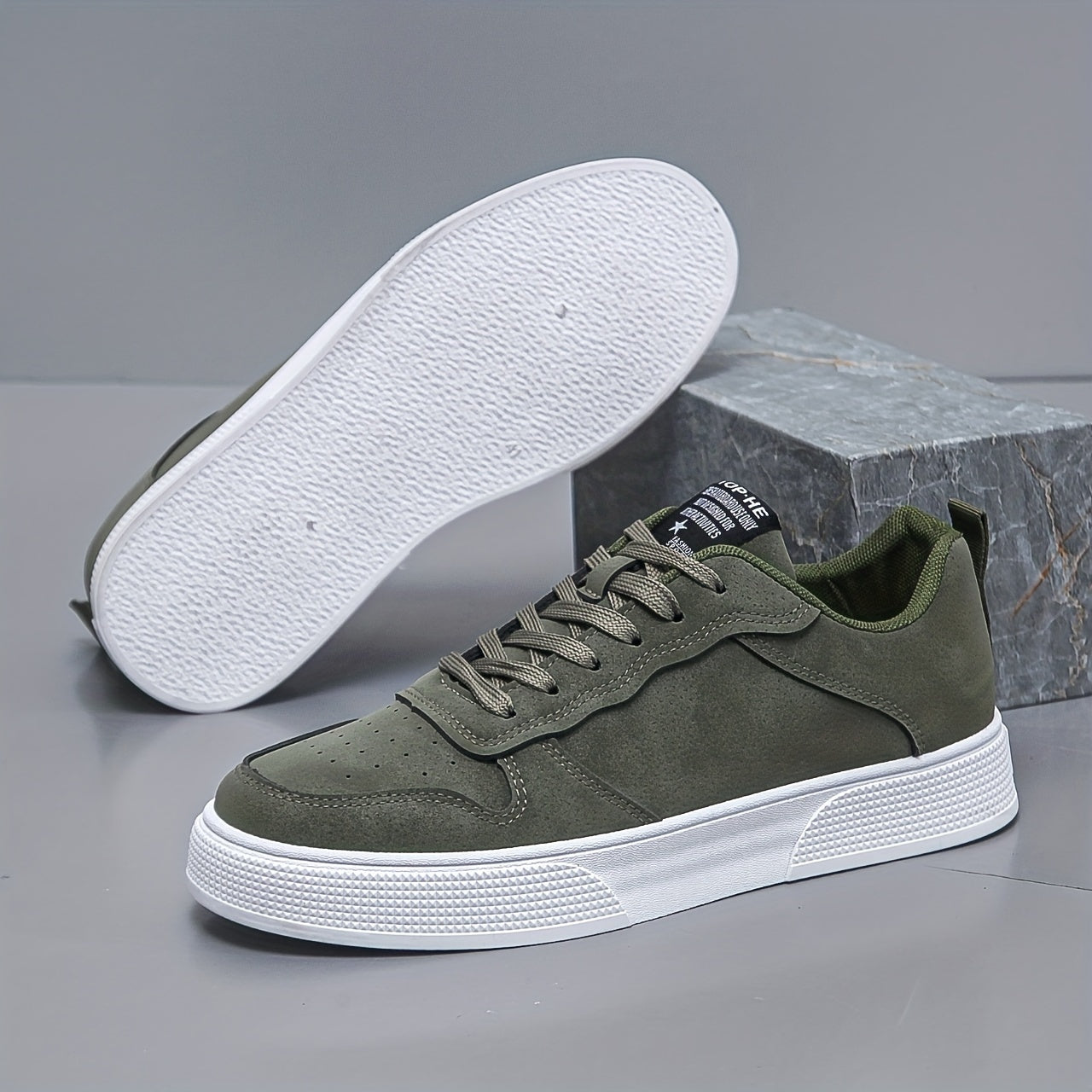 Men's Suede Low-Top Sneakers for Casual Wear