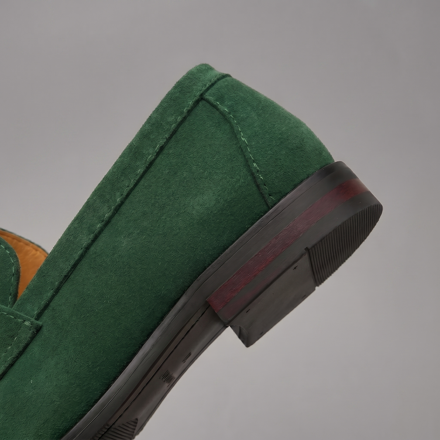 Men's Suede Penny Loafers