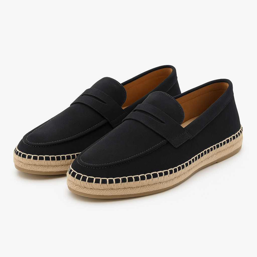 Men's Suede Slip-On Loafers