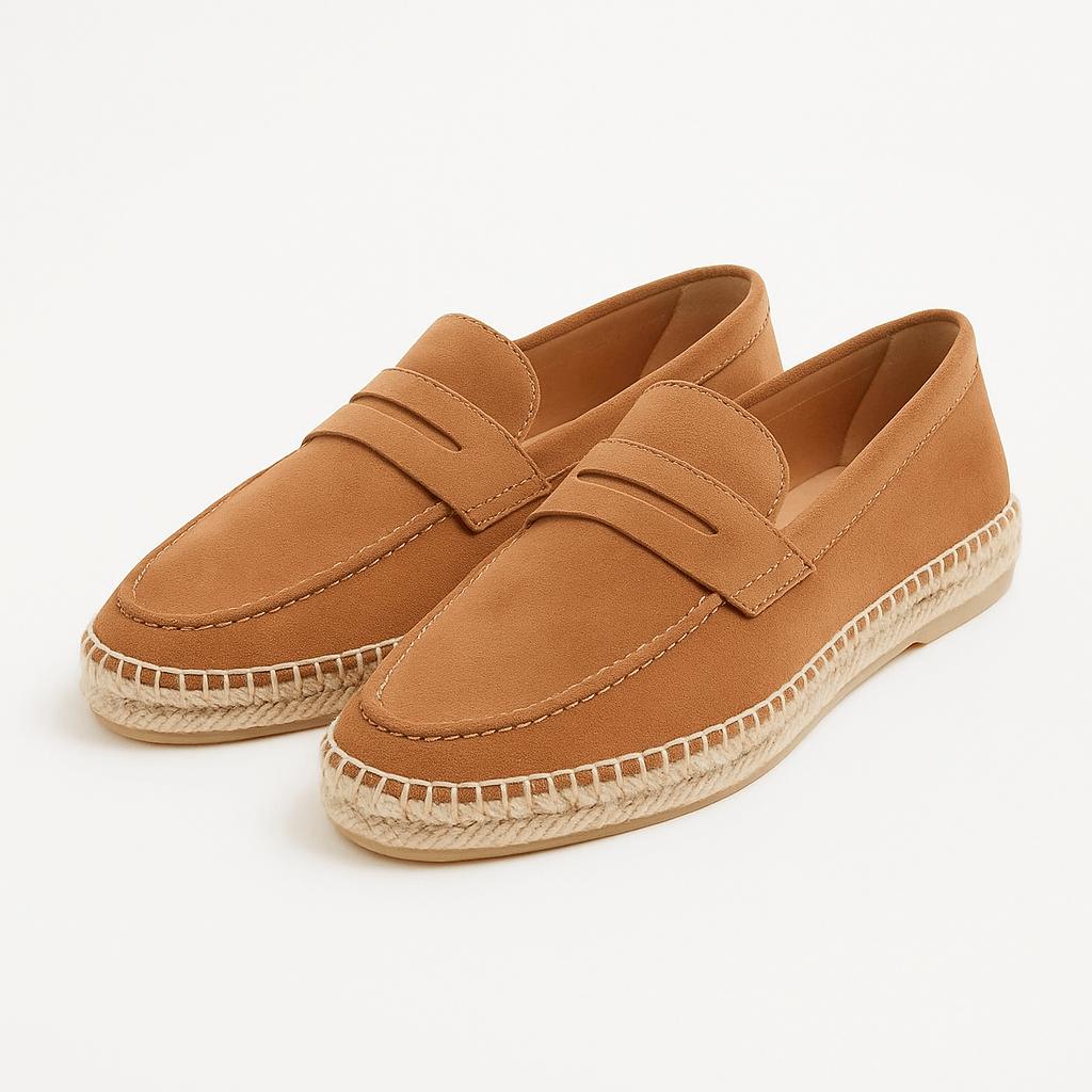 Men's Suede Slip-On Loafers