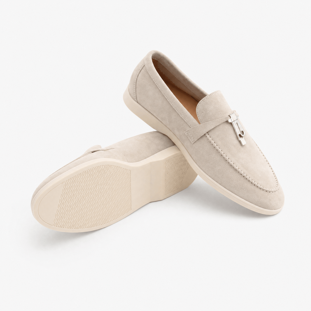 Men's Suede Tassel Loafers Slip-On Shoes