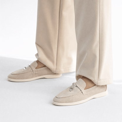 Men's Suede Tassel Loafers Slip-On Shoes