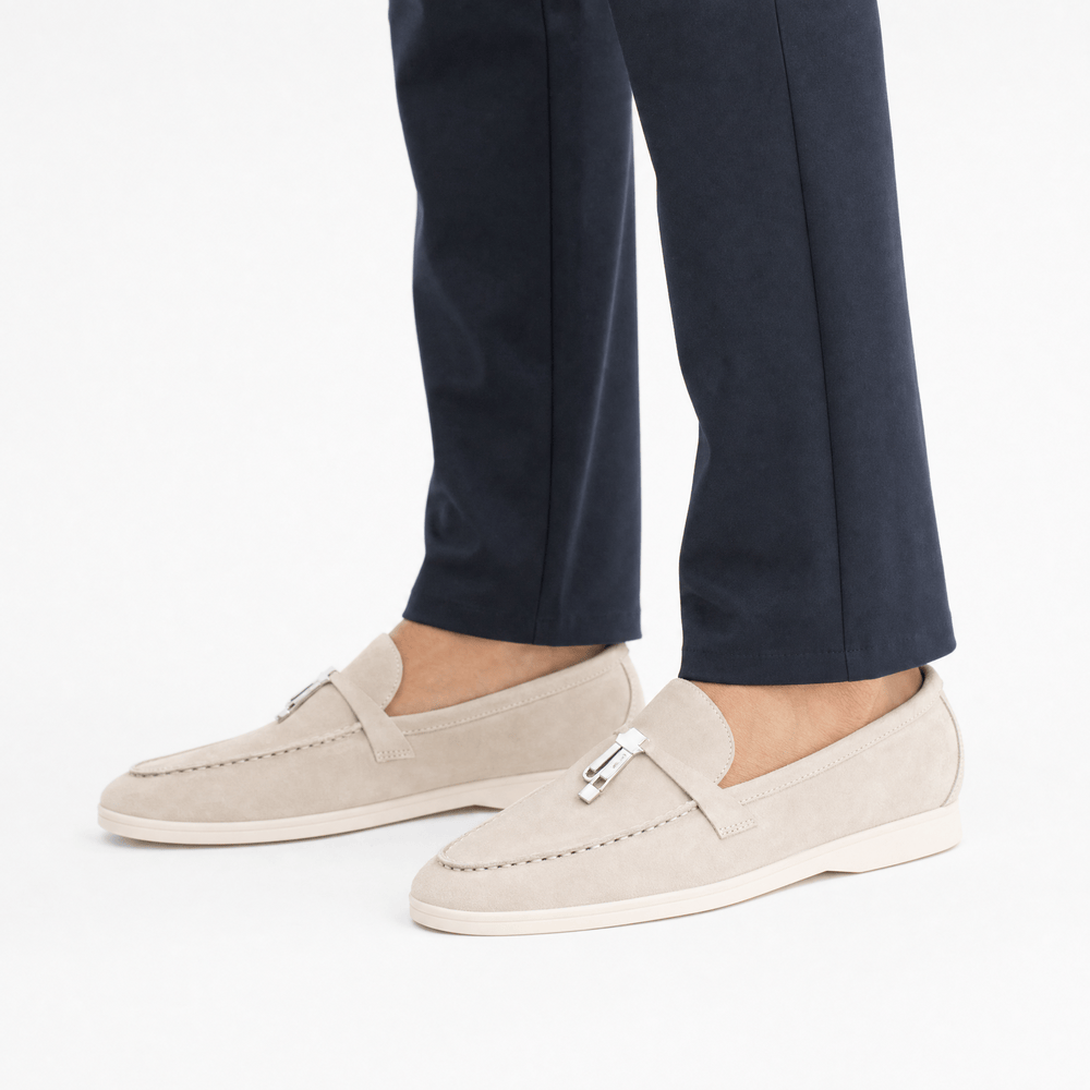 Men's Suede Tassel Loafers Slip-On Shoes