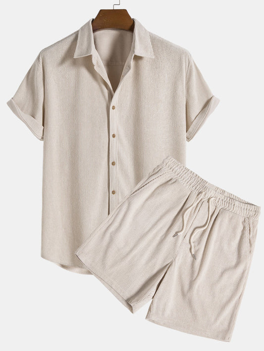 Men’s Summer Set | Shirt and Shorts Outfit