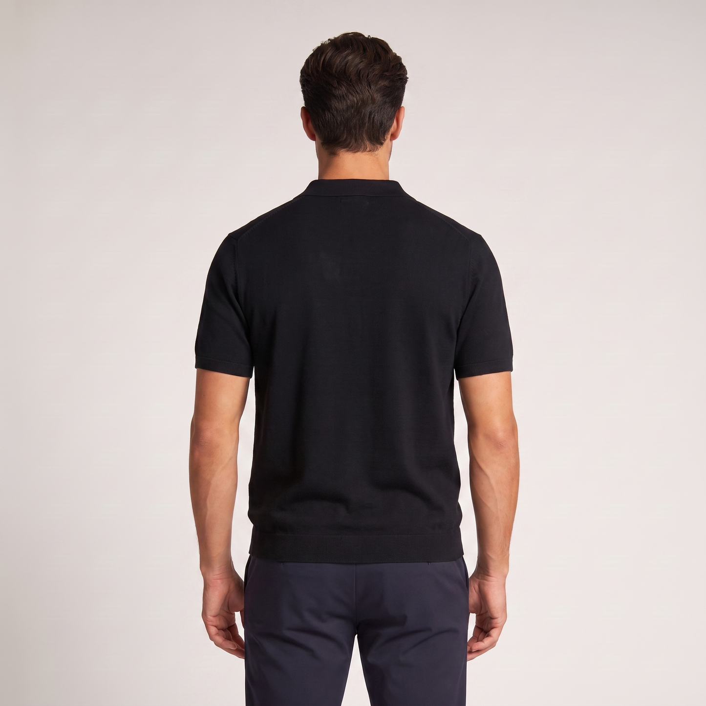 Men's Summer Short-Sleeve Polo Shirt