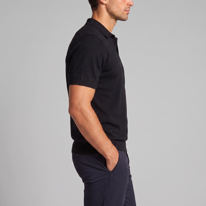 Men's Summer Short-Sleeve Polo Shirt