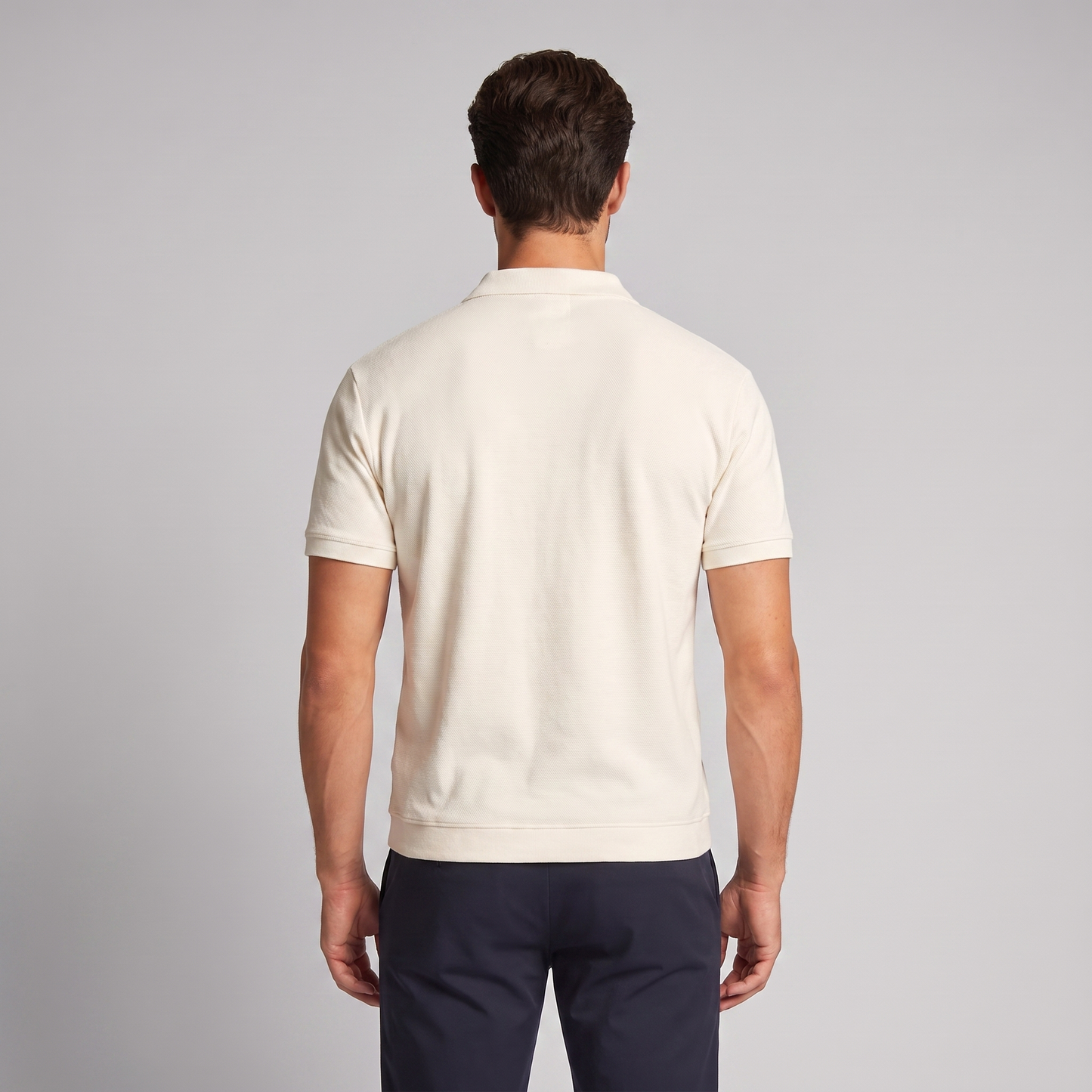 Men's Summer Short-Sleeve Polo Shirt