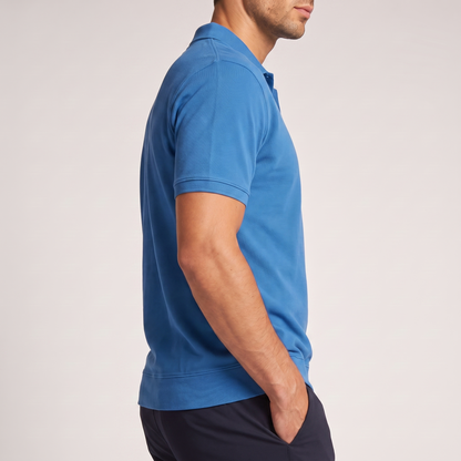 Men's Summer Short-Sleeve Polo Shirt