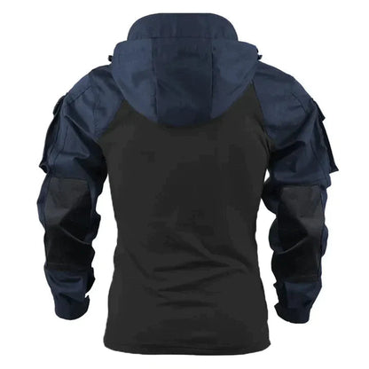 Men's Tactical Pullover Hoodie with Discreet Pockets
