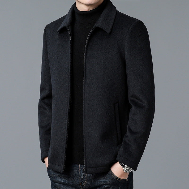 Men's Tailored Fit Wool Blend Jacket